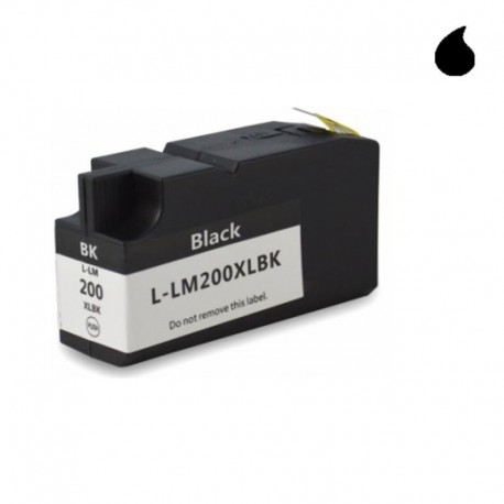 14L0197-BK CARTUCHO GENERICO LEXMARK NEGRO (N 200XLBK) 82ml