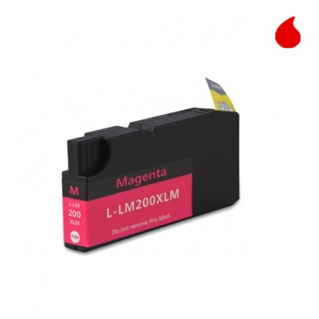 14L0199-M CARTUCHO GENERICO LEXMARK MAGENTA (N 200XLM) 32ml